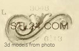 Кронштейны (CORBEL_1071 -  | 3D model 3DSMAX / OBJ / STL) 3D модель для ЧПУ станка